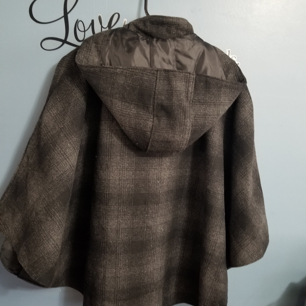 Banana Republic Women's Cape With Hoodie Size SP - Picture 4 of 4